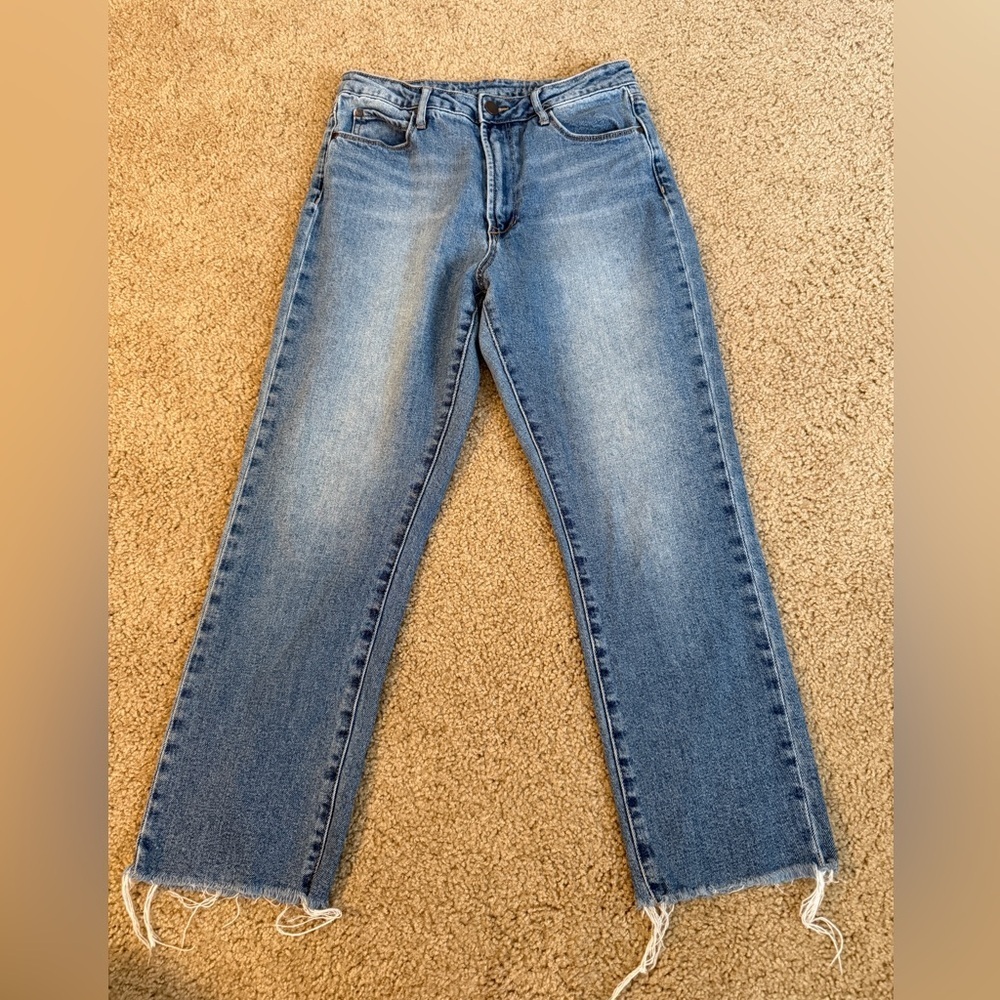 Articles Of Society Light Blue Denim Waistband Jeans